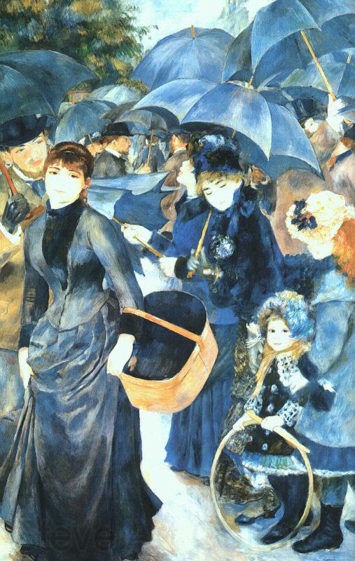 Pierre Renoir Umbrellas